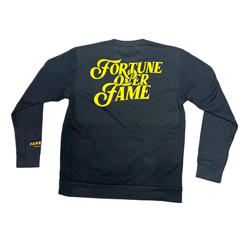 FOF Crewneck BLK/YEL