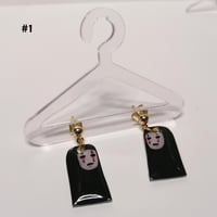 Image 2 of #1 No Face | Earrings