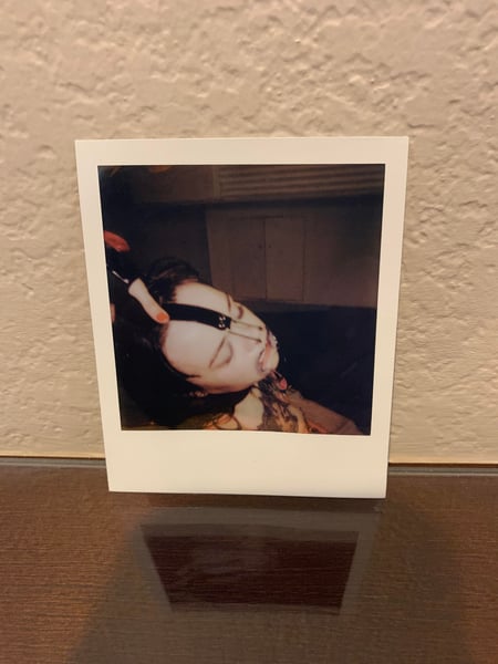 Image of EGN III: Screen Used Felisha Fisher Polaroid #24