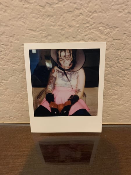 Image of EGN III: Screen Used Felisha Fisher Polaroid #29