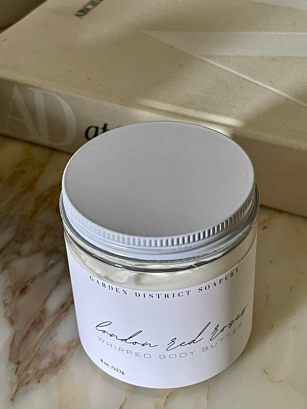 London Red Roses Hyaluronic Acid Whipped Body Butter 