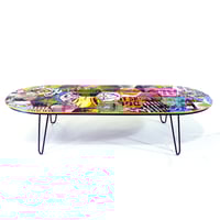 Image 1 of Hex Skateboard Tile Coffee Table 