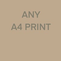 Any A4 print
