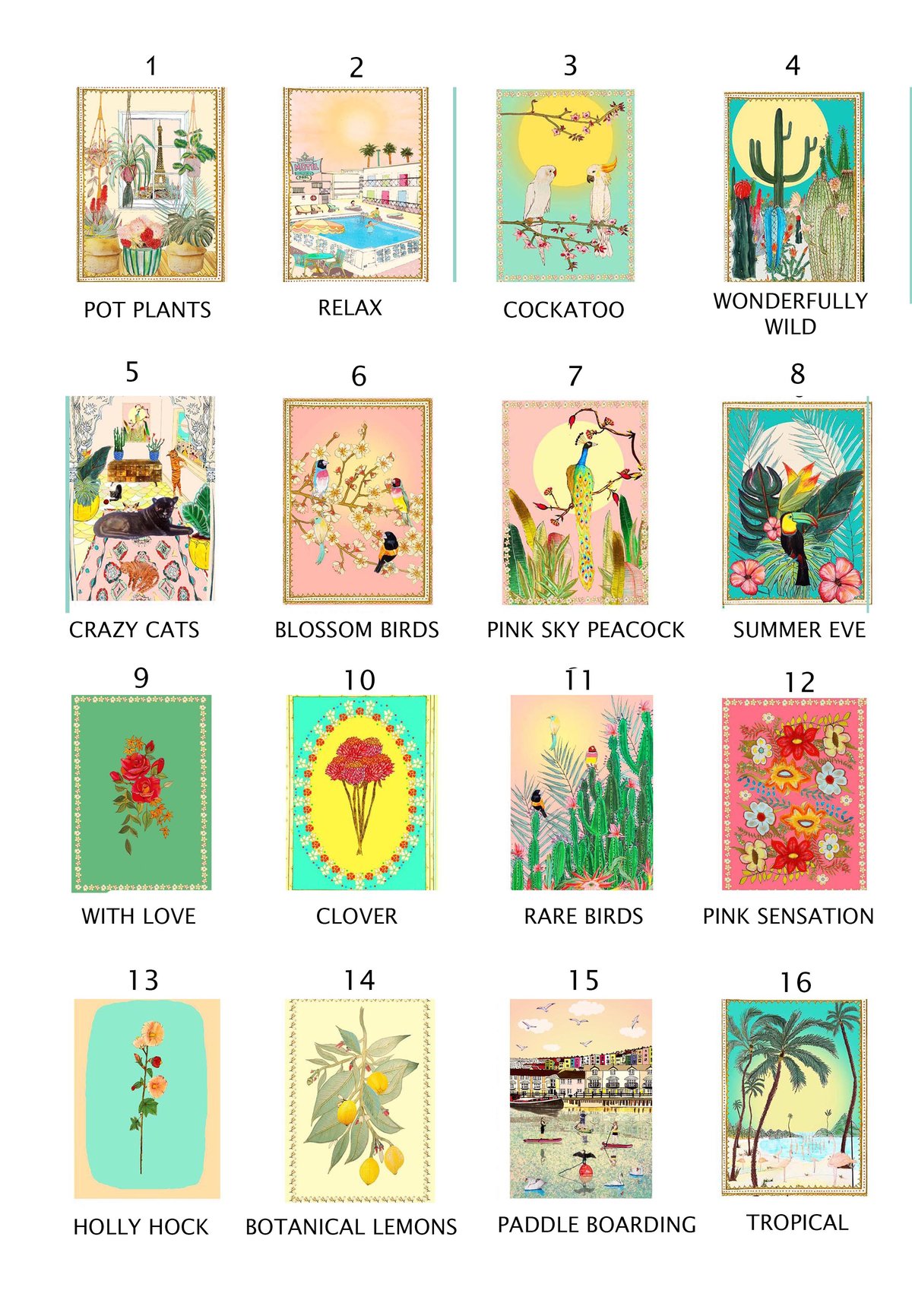 Image of MAKE YOUR OWN CARD PACK OF 5 