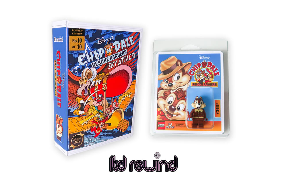 Disney Chip Rescue Rangers Limited Edition Custom Lego Mini Figure