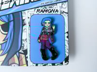 Image 2 of Ramona Blue Variant - Hard Enamel Pin