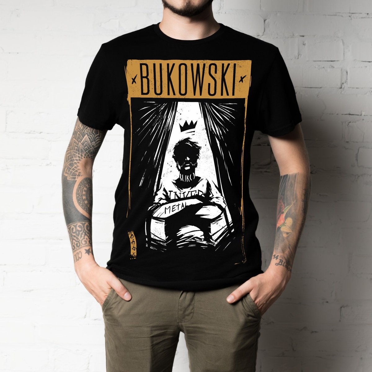 Image of T-Shirt Bukowski *Or