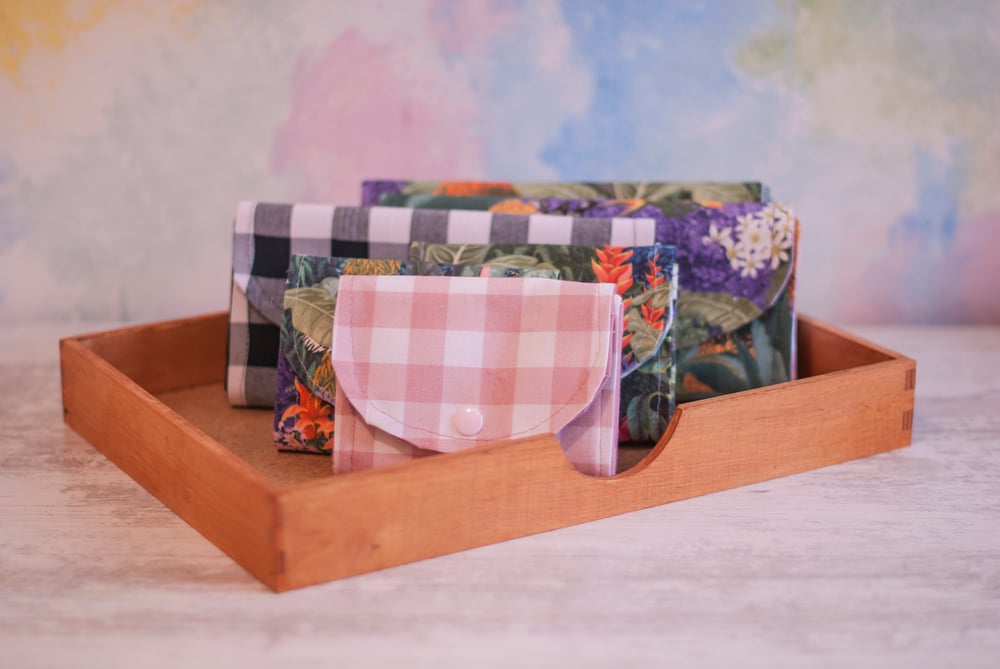Image of Carteras Estampado Vichy Grande (Tamaños Grande y Pequeño)