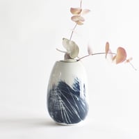 Image 1 of Altered Blue vase