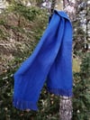 Blue blue scarf