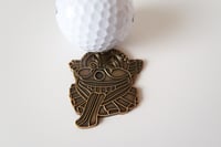 Image 3 of Happy Gilmore Golf Ball Marker/ Coin - Antique Gold