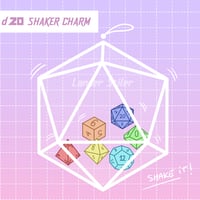 D20 shaker charm