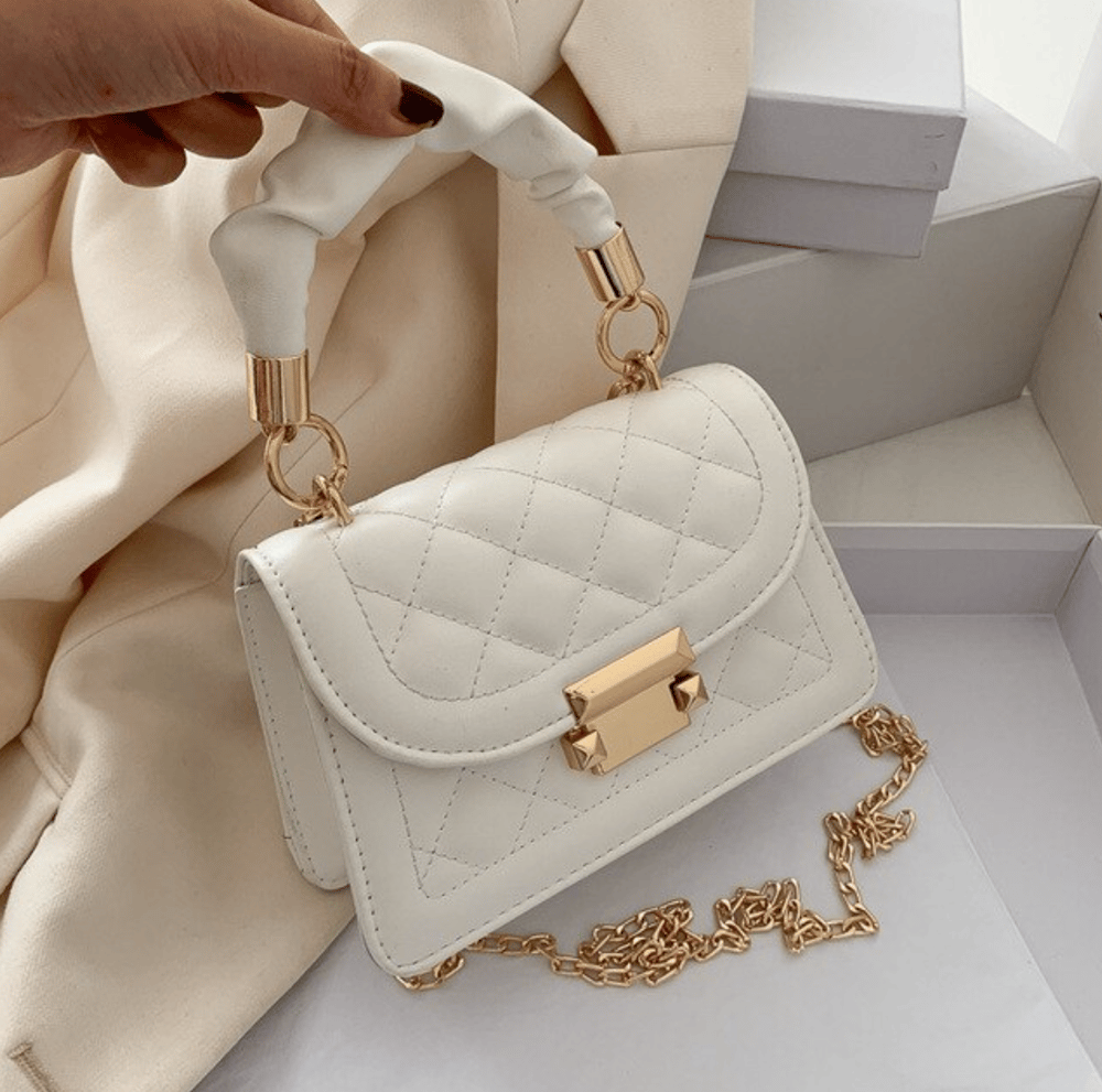 Image of PRE-ORDER: Mini Fold Purse with Gold Hardware 