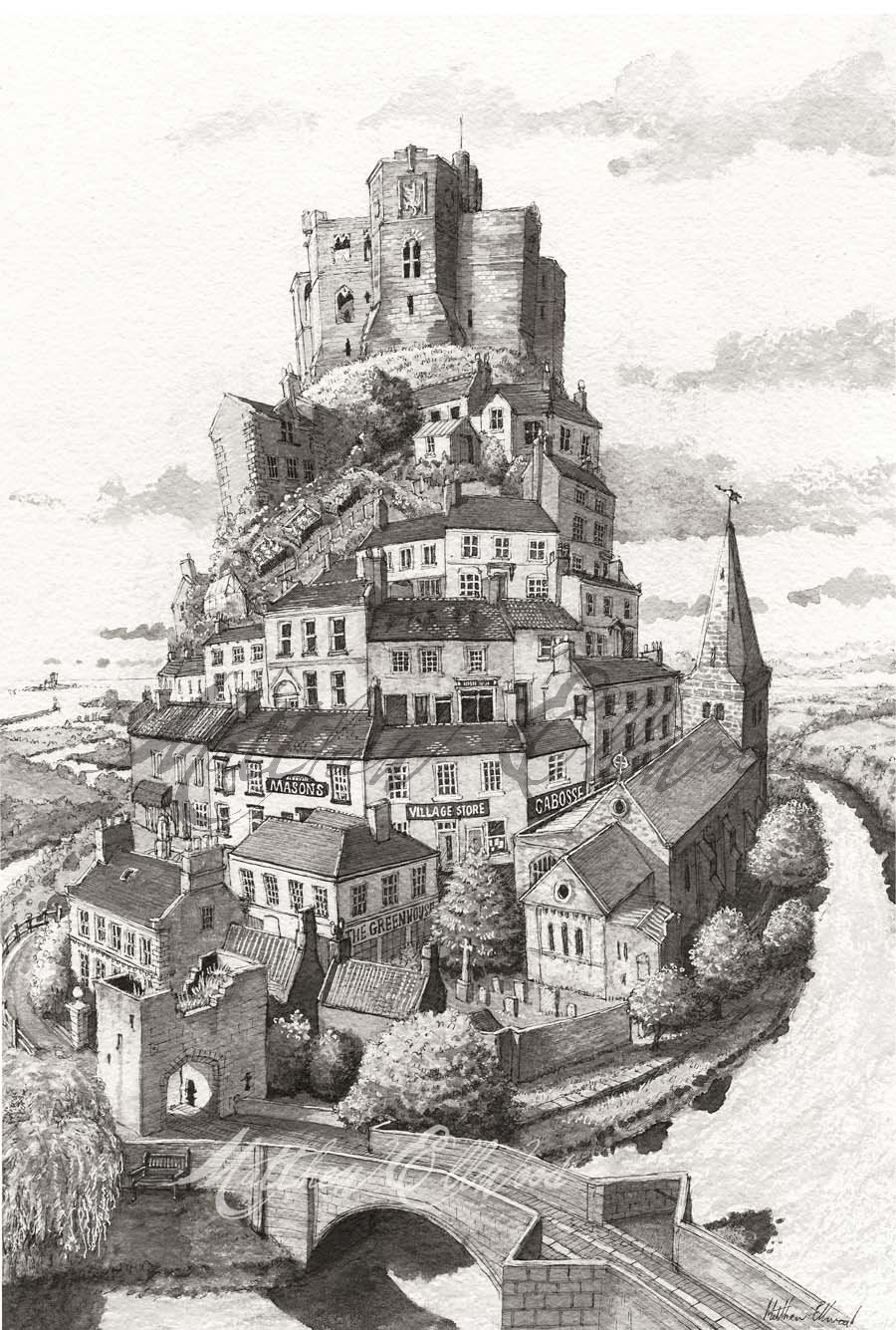 Mini Tower of Warkworth