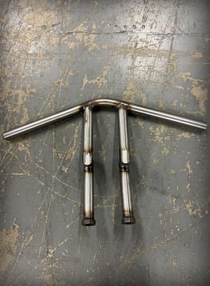Image of OMM Modified Classic Arch Handlebars [Raw Steel]