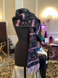 Image 1 of Hand Woven Wrap/Shawl Wearable Art