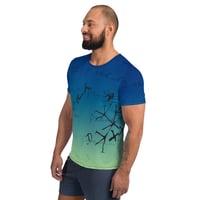 Image 1 of Darwin Thinks Relaxed Fit Athletic T-shirt