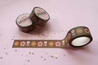 Image 1 of Flower Pattern Washi Tape