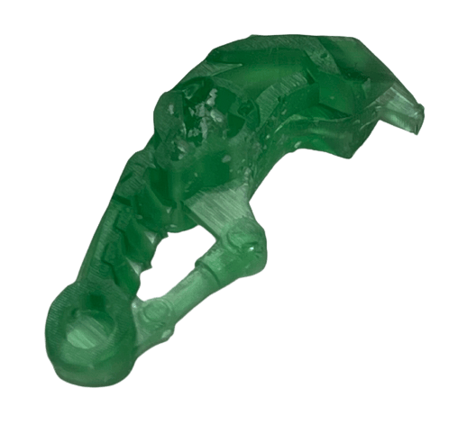 Bionicle G2 Eye Stalk Resin printed Trans apple green