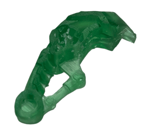 Image of Bionicle G2 Eye Stalk (Resin-printed, Trans-apple-green)