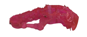 Image of Bionicle G2 Eye Stalk (Resin-printed, Trans-pink)