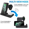 3-in-1 Fast Qi Wireless Charger Stand