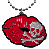 Image 1 of KISS OF DEATH NECKLACE