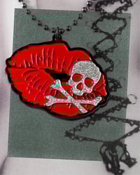 Image 3 of KISS OF DEATH NECKLACE