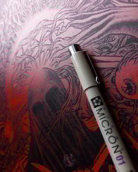 Image 2 of MORA I<br/> Red Variant<br/> <small>Limited Edition Screen Print</small>