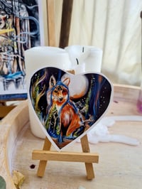 LOVEHEART Fox Sticker
