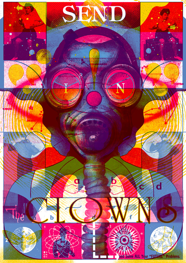 Image of SEND IN THE CLOWNS Poster / print