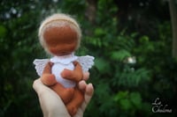 Image 4 of Graciela- 7 inch Waldorf inspired angel baby doll