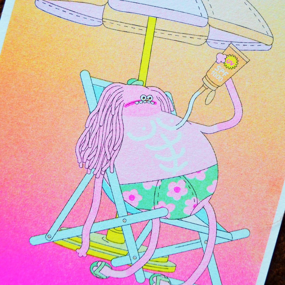 Image of " Bronzette " - Carte postale riso