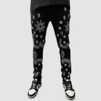 Image 1 of Bandana Black Jean