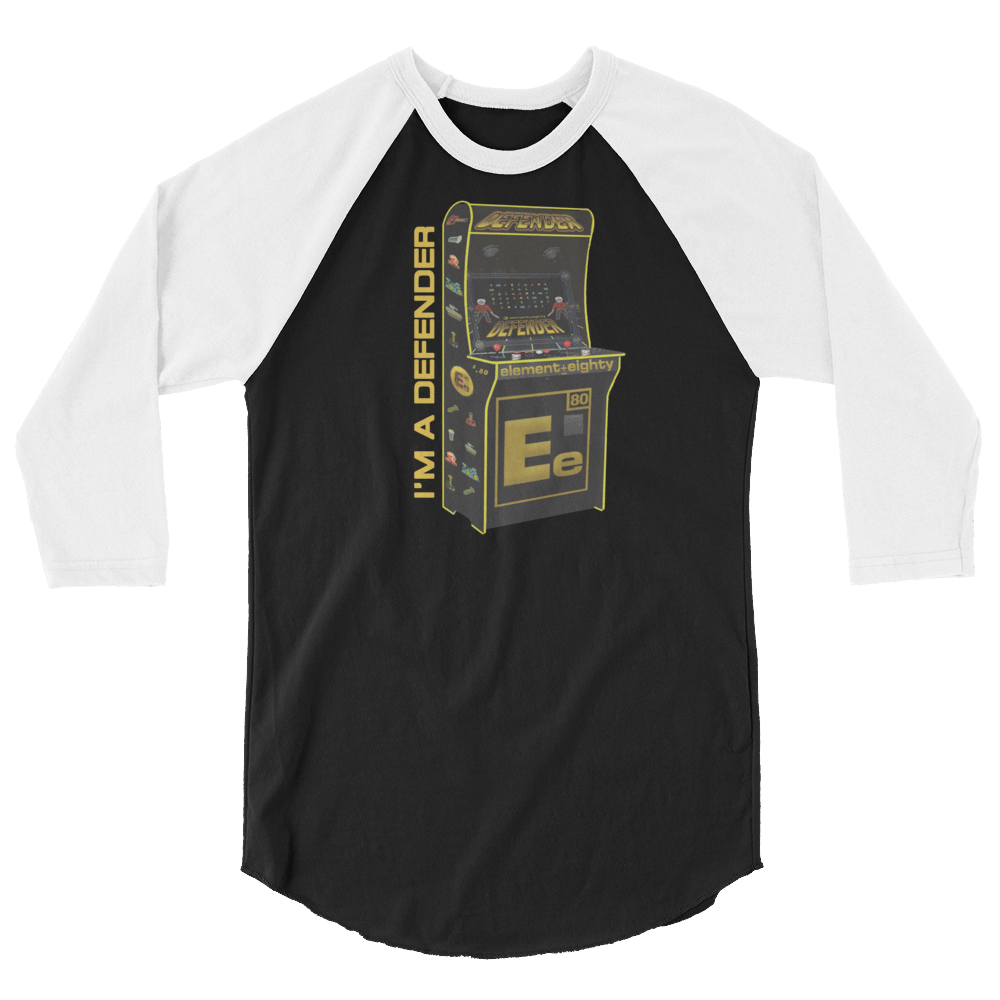 E80 Defender 3/4 sleeve raglan shirt