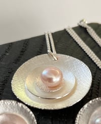 Image 4 of Pink pearl Oyster pendant 