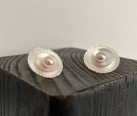 Image 3 of Pink pearl oyster Earrings