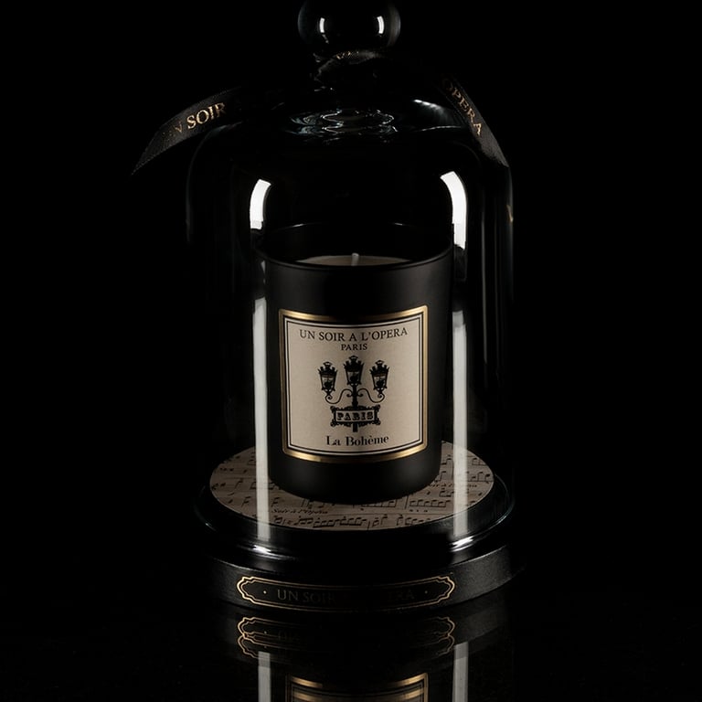 BOUGIE PARFUMÉE - LA BOHÈME, UN SOIR À L'OPÉRA Image 3