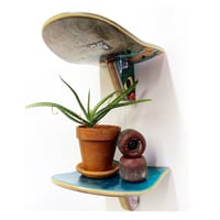 Image 3 of WallBlunt 8 x 10 inch Skateboard Wall Shelf - Single (1) Shelf