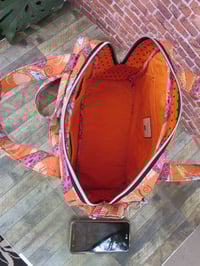 Image 3 of Color Burst Sugar Skull Handbag