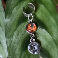 Image 4 of (x3) HANGING SILVER dread beads 
