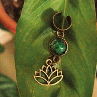 Image 4 of (x3) HANGING BRONZE dread beads