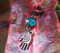 Image 2 of (x3) HANGING BRONZE dread beads