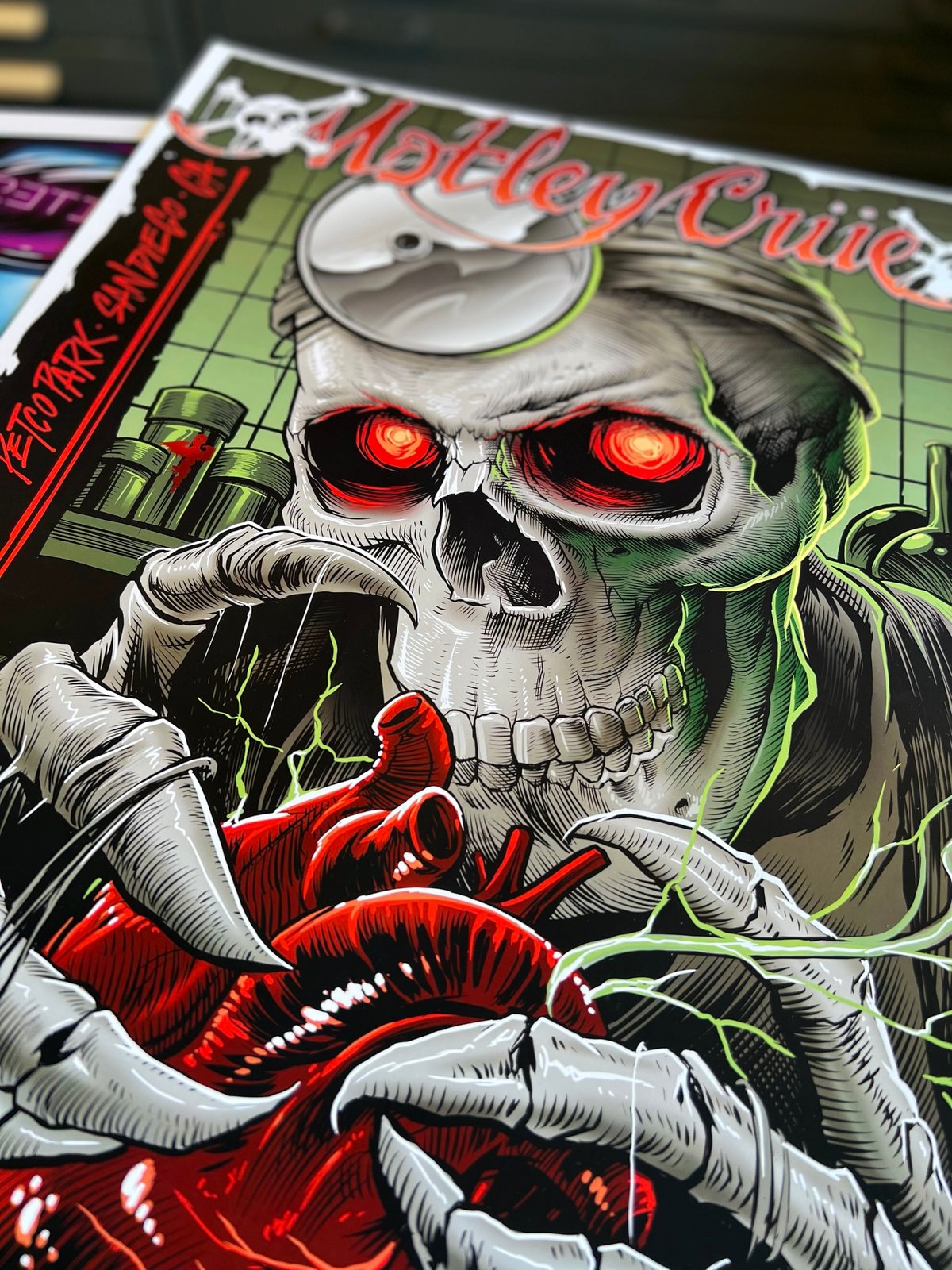 Motley Crue and Def Leppard San Diego Posters