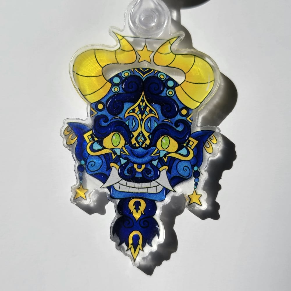 Image of Oni Mask Keychain