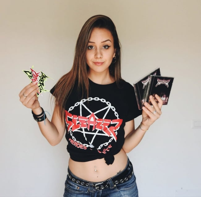 "Fall Into Disgrace" CD + PATCHES + SHIRT (18% OFF)