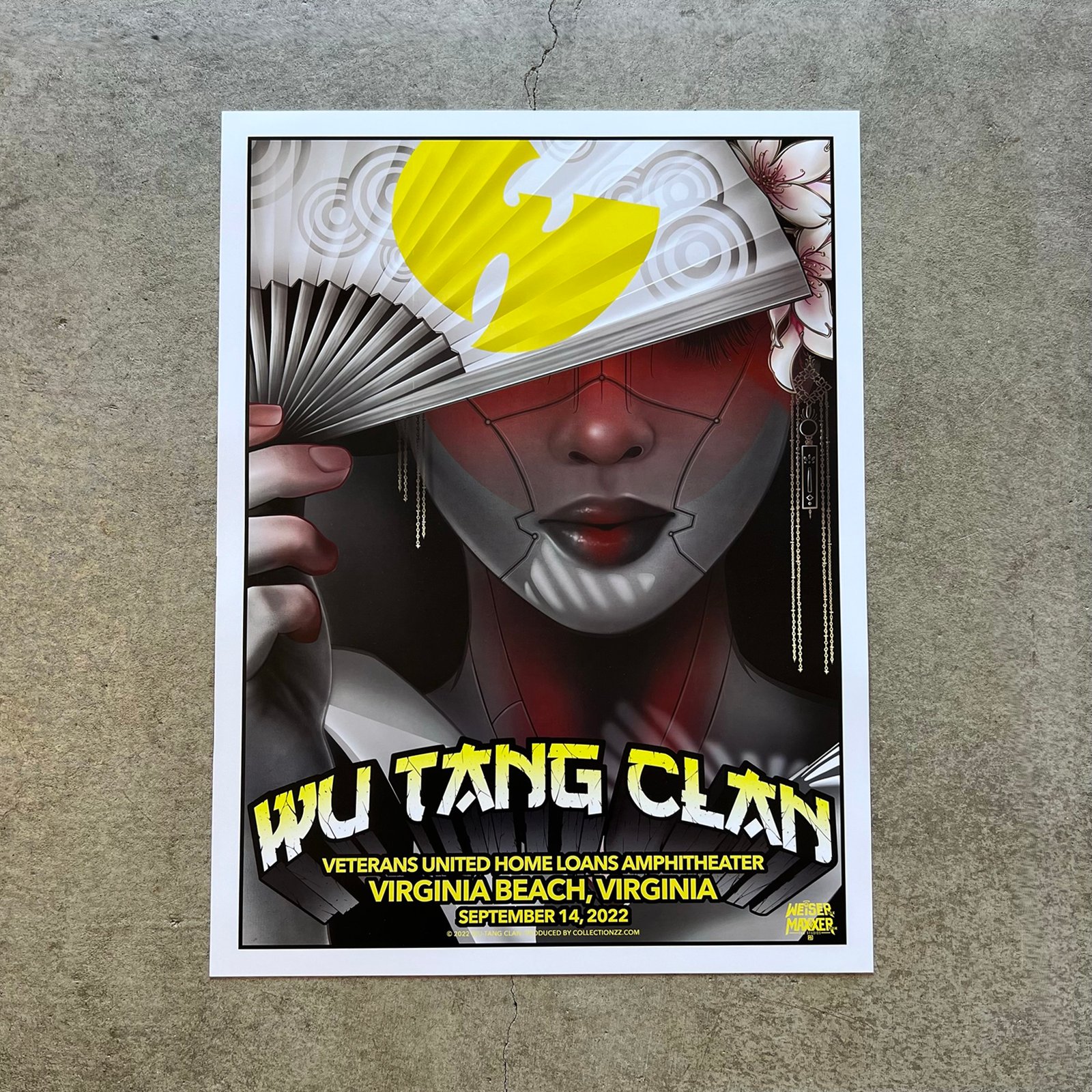 Wu Tang Concert sale Poster