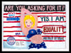 ARE YOU ASKING FOR IT? Giclée Print
