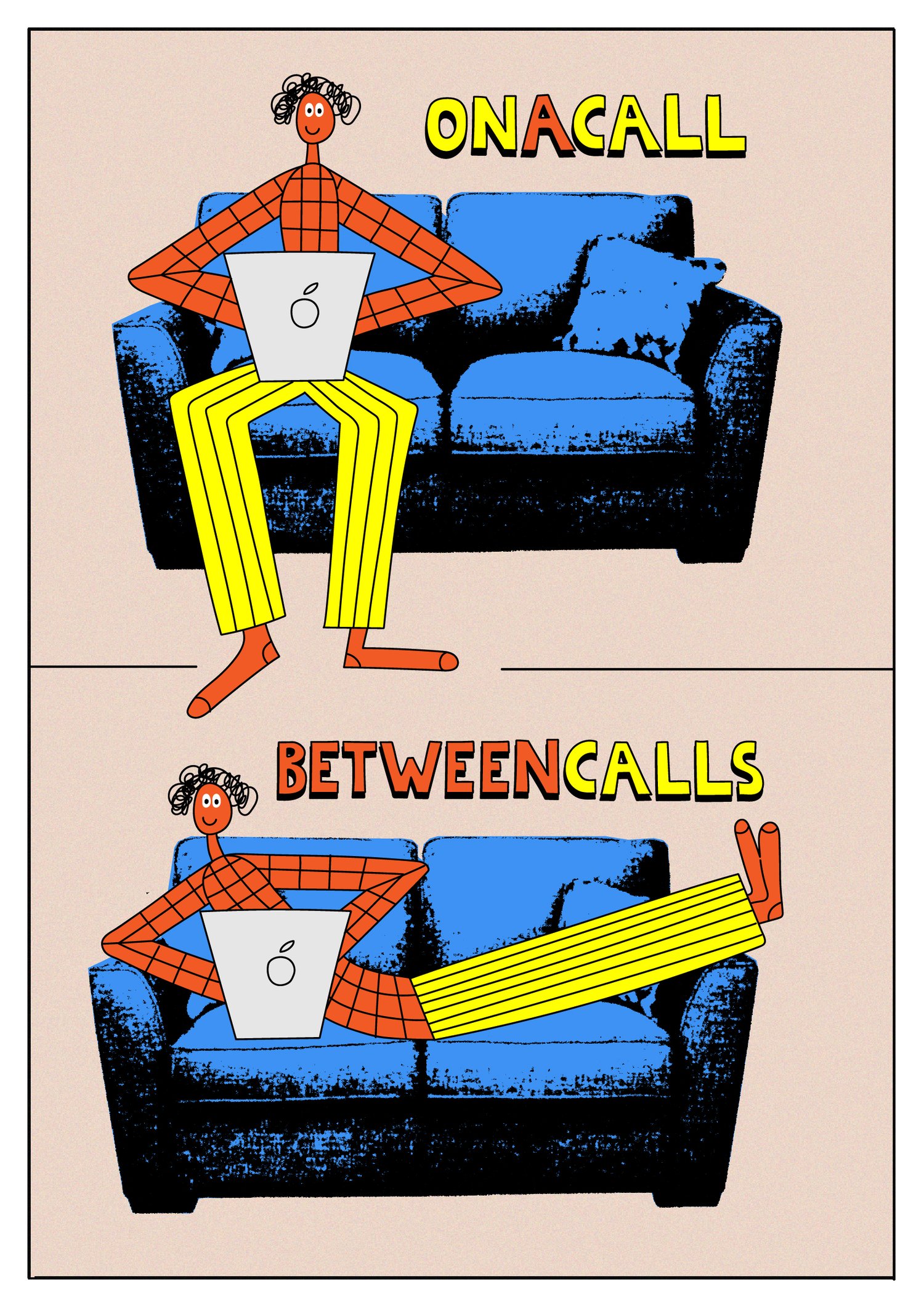 On A Call