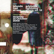 Image of Islands Lost At Sea - Adelaide Lightning Storm No. 12 Limited, Numbered Handmade CD Single 